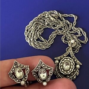 Vintage Marcasite Jewelry set